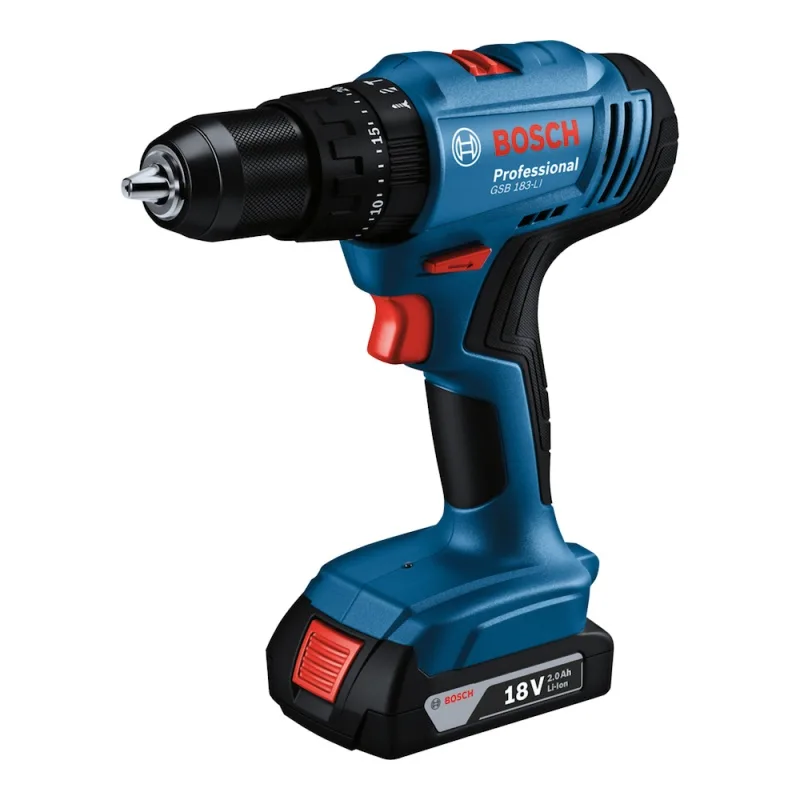 Taladro Percutor Bosch GSB 183-LI 18V con Batería 2.0 Ah · foto 2