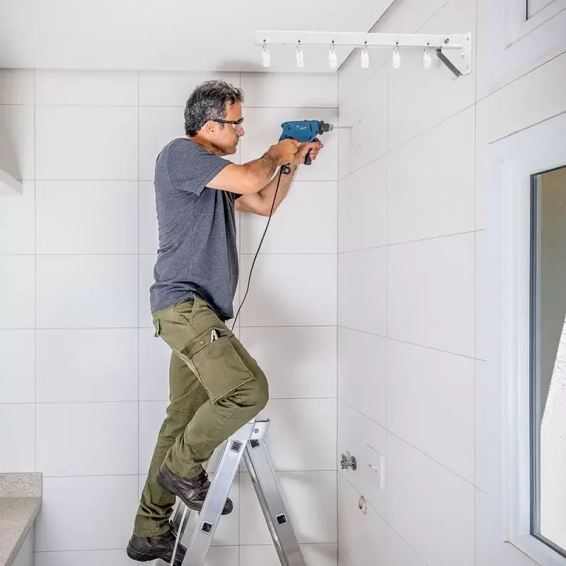 Taladro Percutor Bosch GSB 450 RE de 3/8" 450 W con Velocidad Variable y 3 Brocas · foto 3