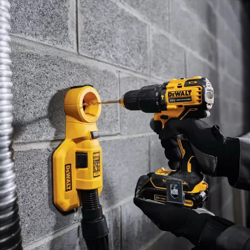 Taladro Percutor DEWALT DCD709D2-B2 Atomic 20V XR de 65 Nm con 2 Baterías 2.0 Ah · foto 2