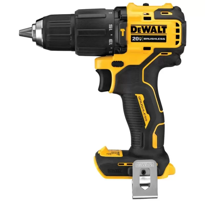 Taladro Percutor DEWALT DCD709D2-B2 Atomic 20V XR de 65 Nm con 2 Baterías 2.0 Ah · foto 6