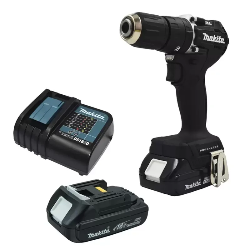 Taladro Percutor Inalambrico Makita 18V LXT Brushless (DHP487YX2B)