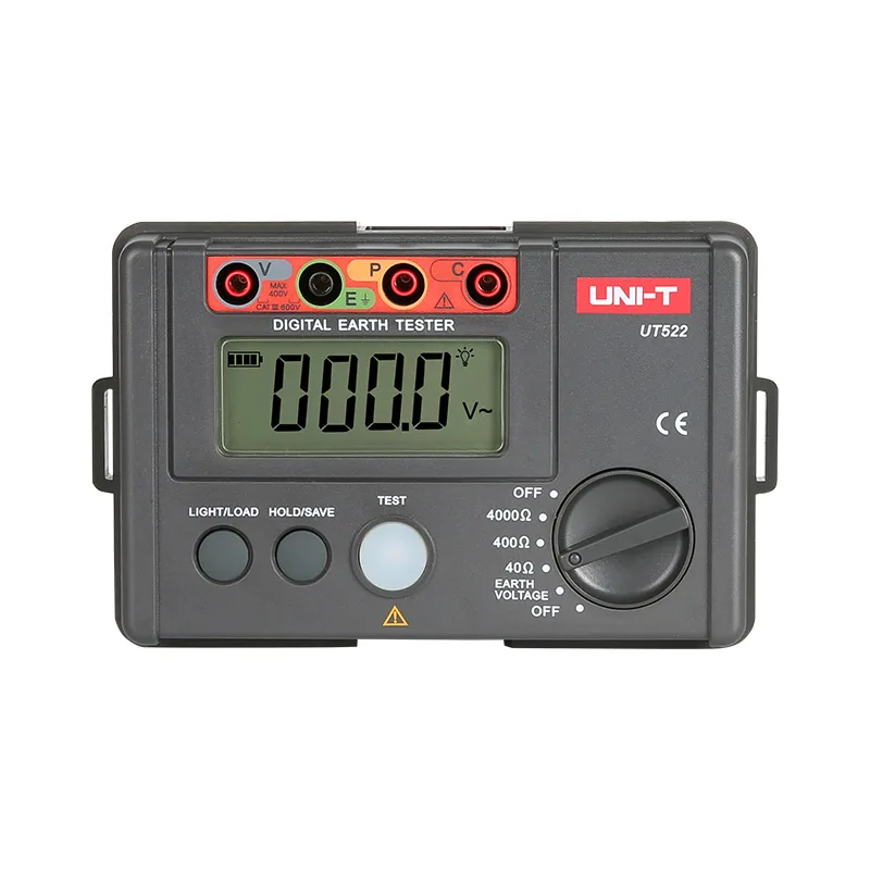 Telurómetro digital hasta 2000 ohmios UNI-T UT521