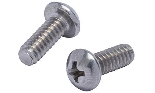 Tornillo Stove Bolt Cabeza Pan 1" Acero Inoxidable 304