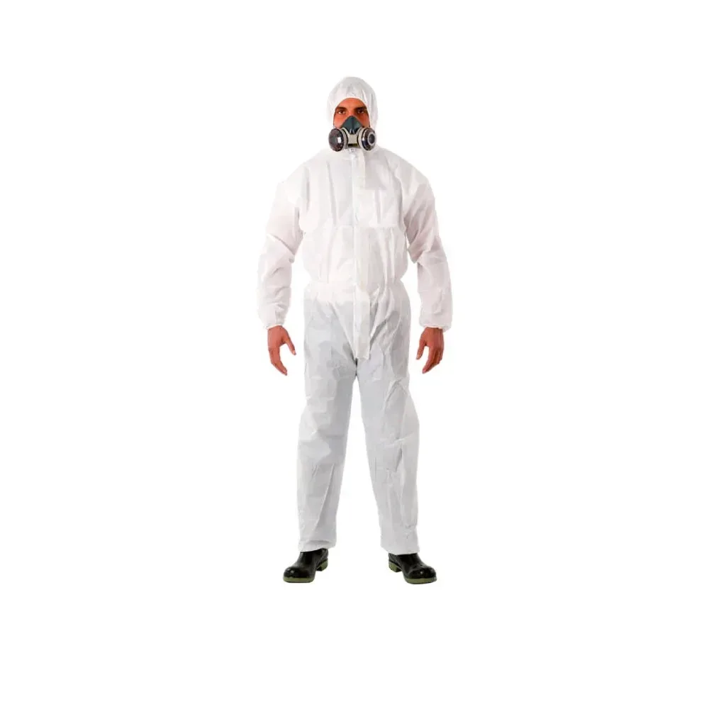 Traje Descartable con Capucha Tanque Safety Microguard