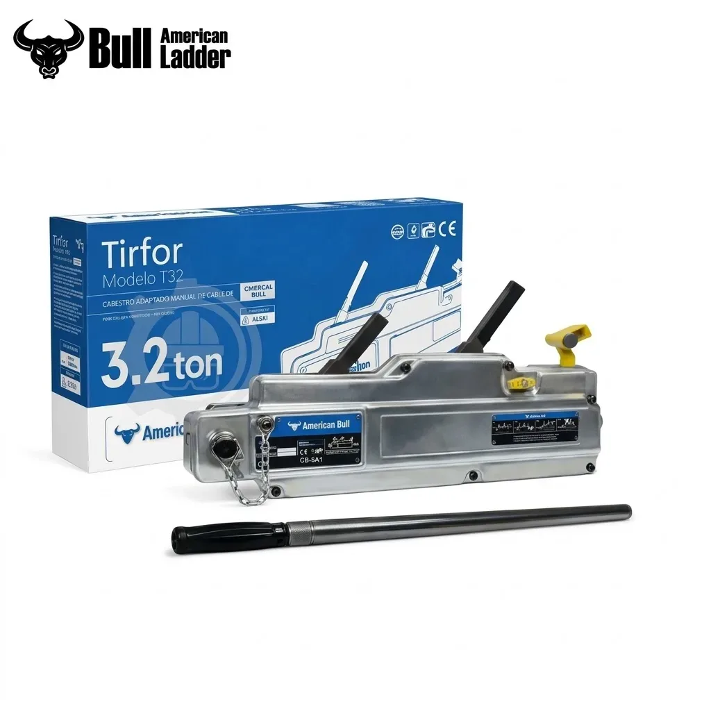 Trifor palanca AMERICAN BULL T32 sin cable