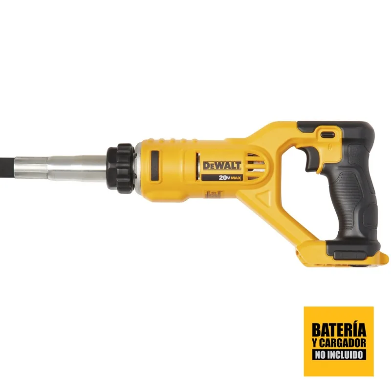 Vibrador de concreto inalámbrico DeWalt DCE531B 20V con cabezal de 1 1/8" (baretool) · foto 3