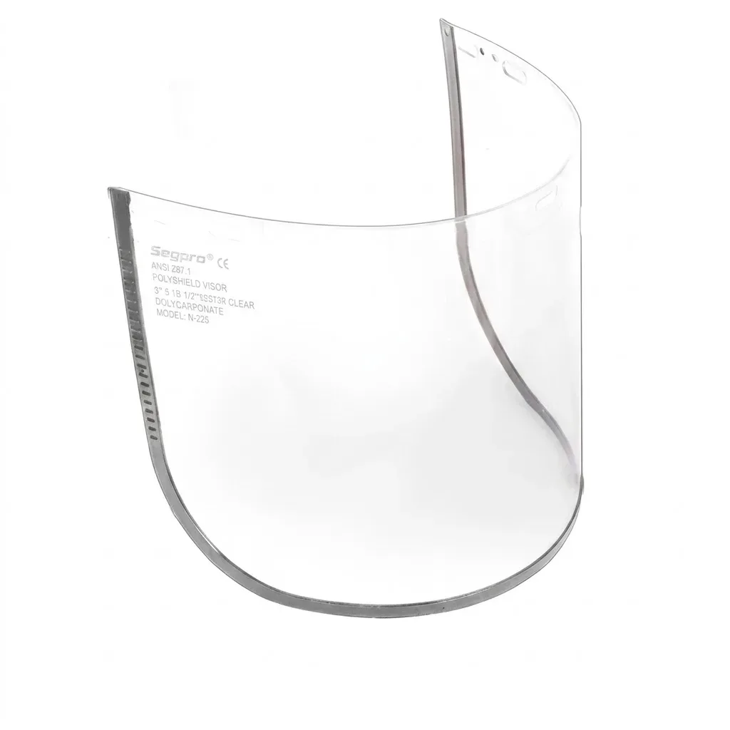 Visor facial de policarbonato transparente SEGPRO