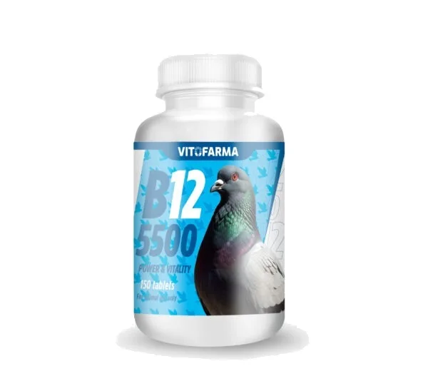 Vitamin B12 5500 for Pigeon 150 Tablets