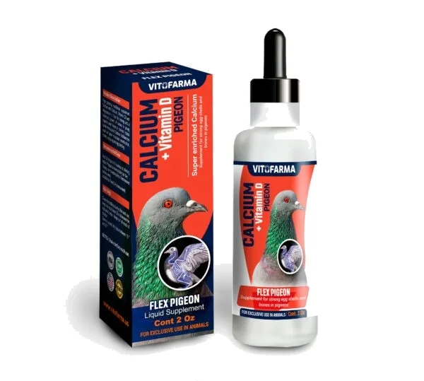 Vitamin D with Calcium for Pigeon (Flex Pigeon)