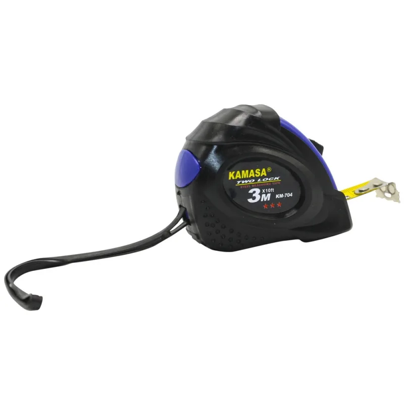 Wincha Kamasa KM704 de 3 Metros x 16 mm con Gancho Imantado