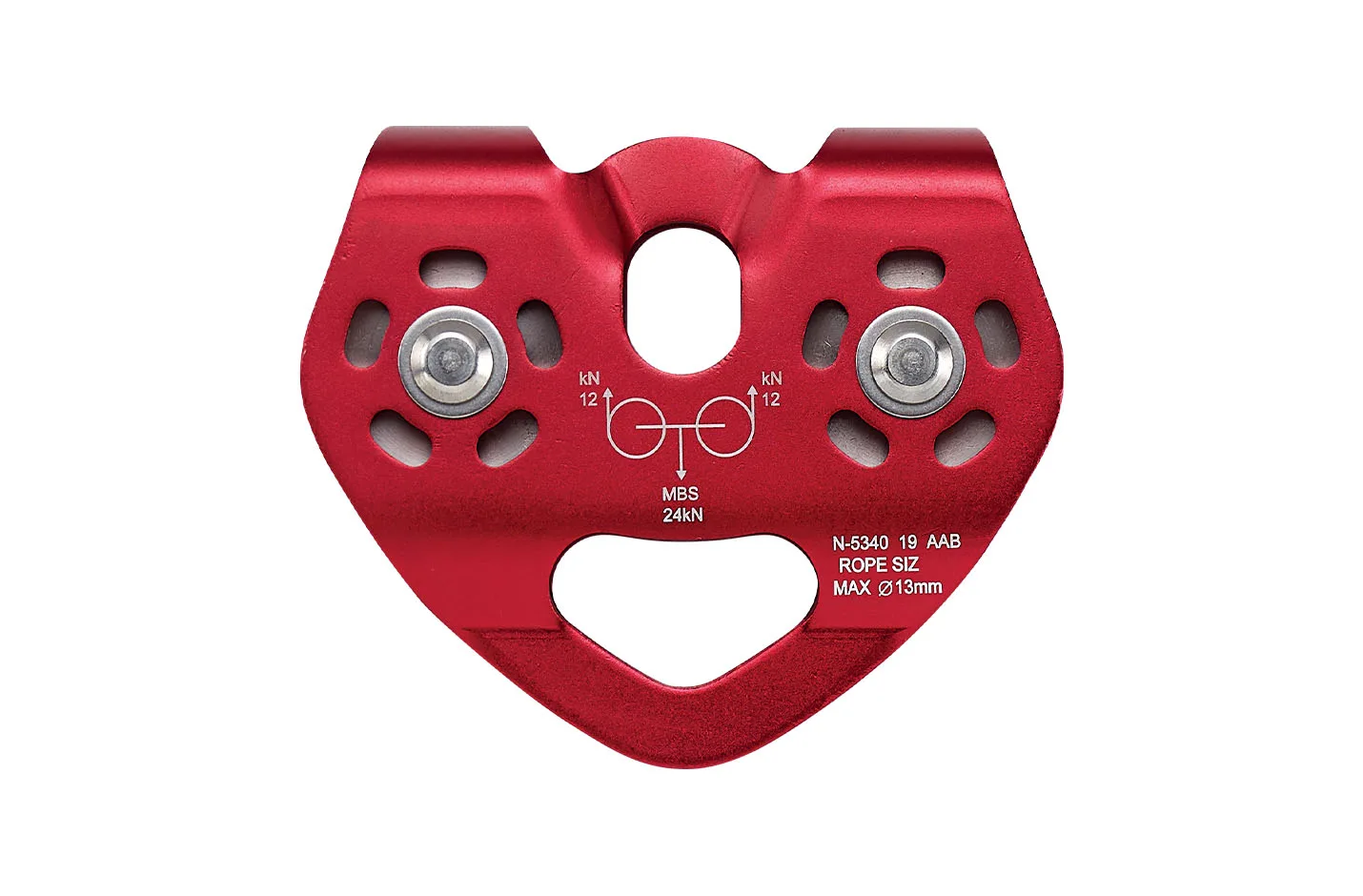 Yoke N-5340B - Polea para tirolesa (Tyrolean Pulley)